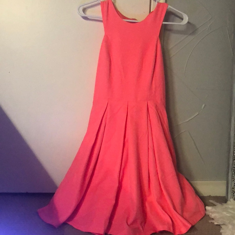 Hot pink dress!!